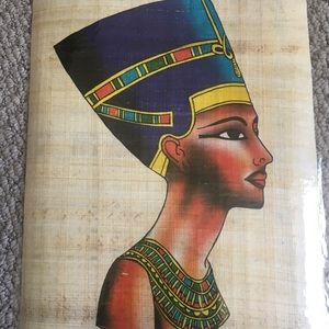 Set of 7 papyrus paper ancient Egypt rare